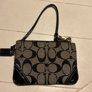 Coach authentic wristlet